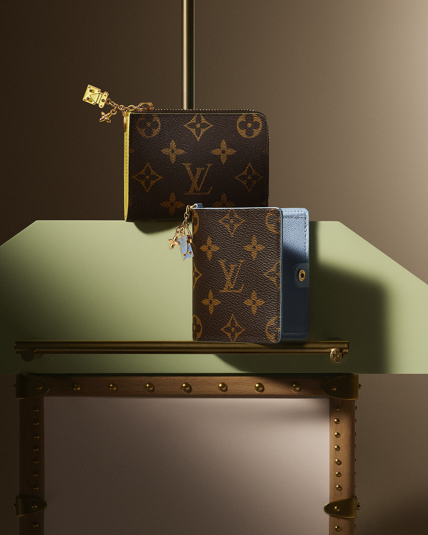 Luxury accessories and beauty still-life campaign photographed for Louis Vuitton Super Lucky Day 2. Image 8 of 11.
