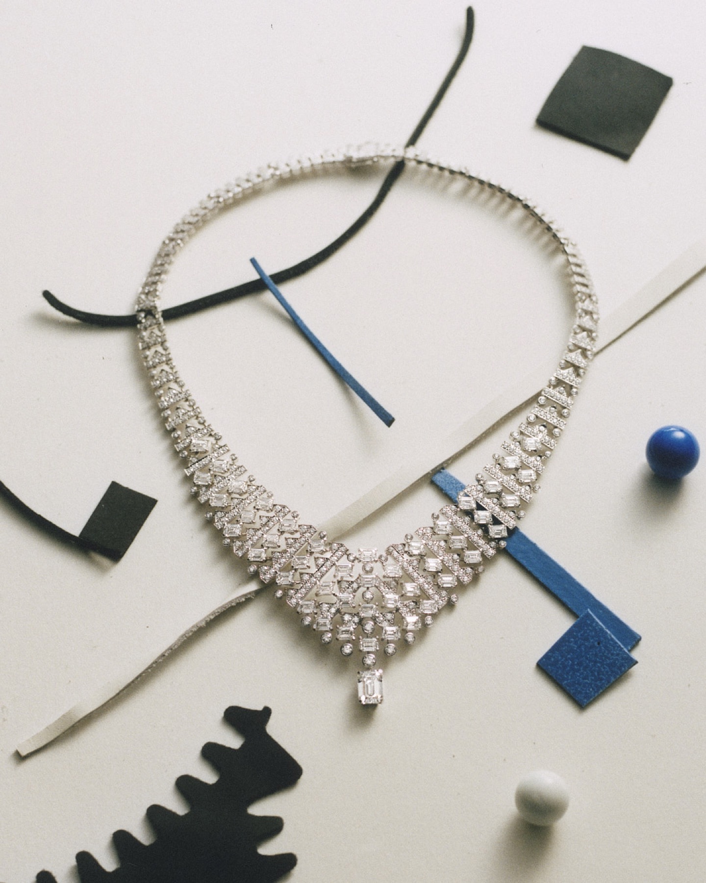 Cartier high-jewellery editorial photographed by Valentin Abad for Marie Claire China. Image 4 of 4.