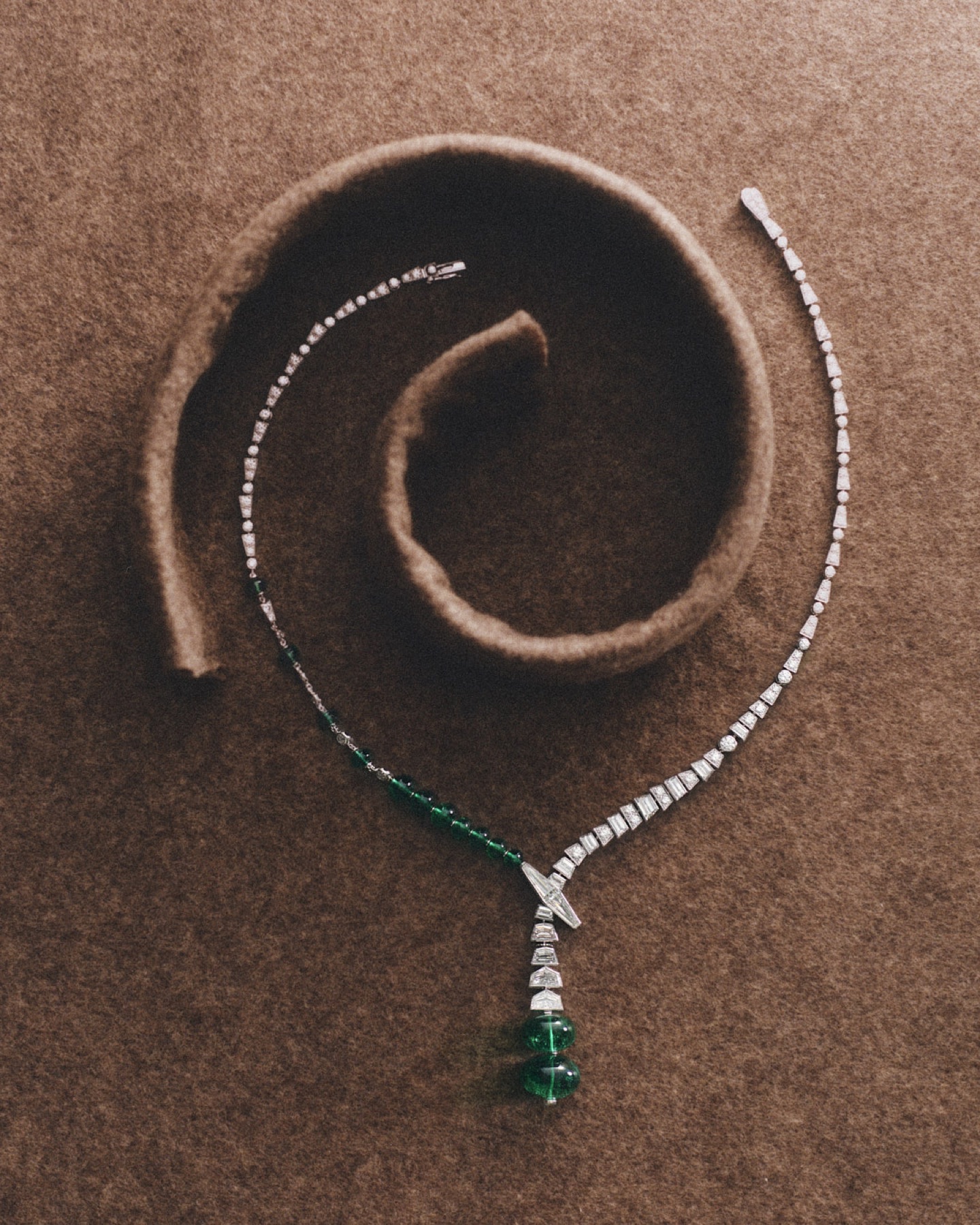 Cartier high-jewellery editorial photographed by Valentin Abad for Marie Claire China. Image 2 of 4.