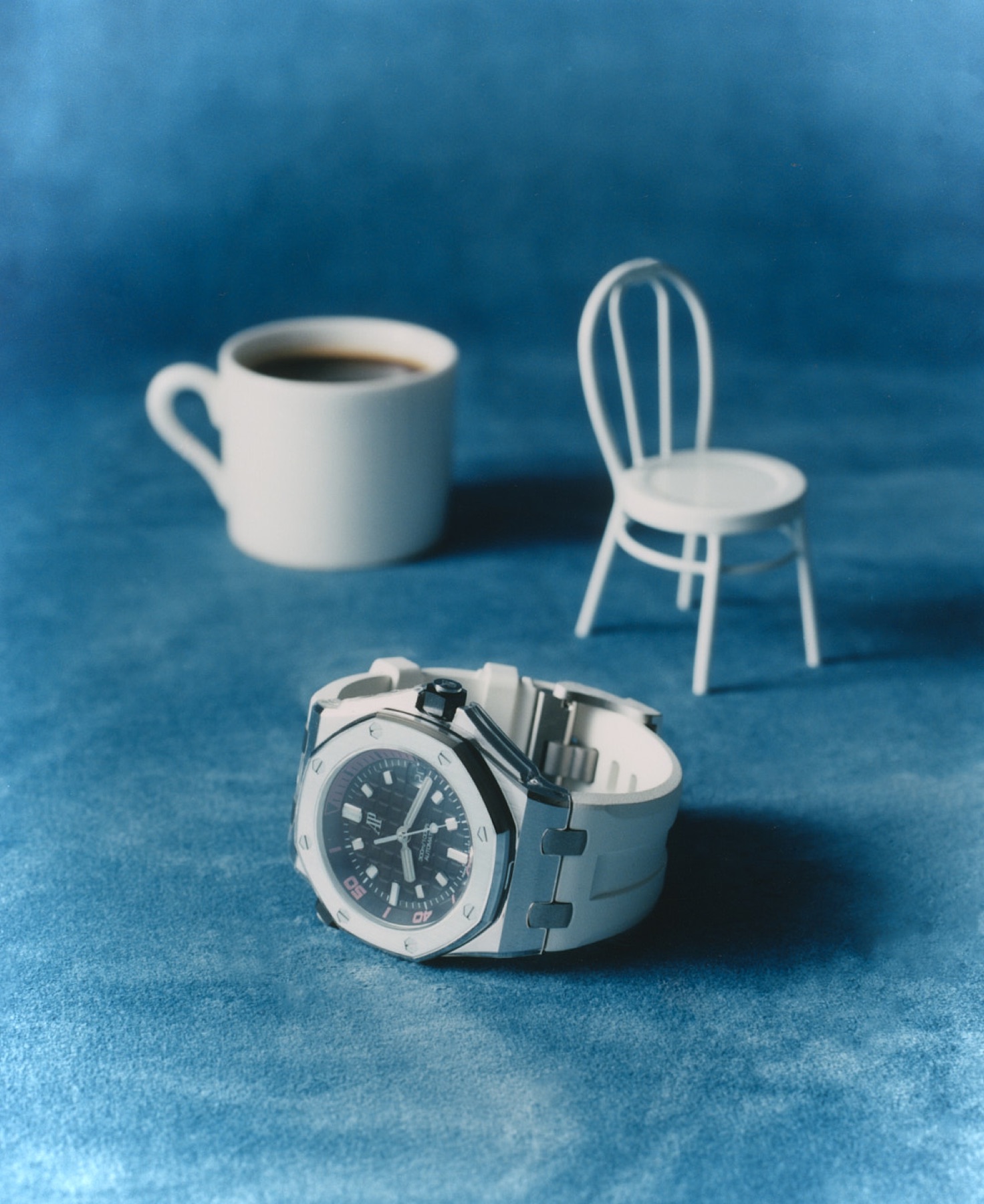Contemporary watch and fashion still-life editorial photographed by Valentin Abad for Whatevr Magazine. Image 8 of 12.